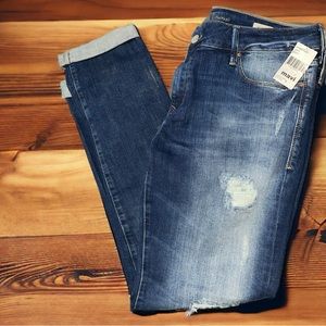 NWT MAVI ADA SEXY BOYFRIEND DISTRESSED JEANS